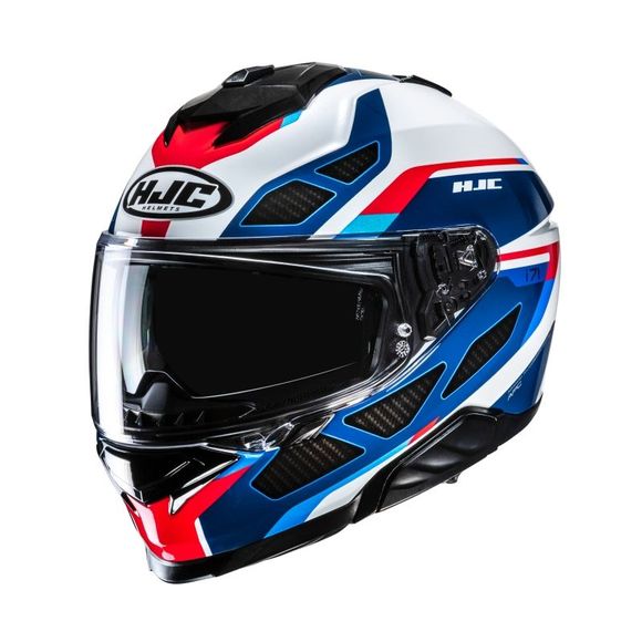 HJC I71 Full-Face Helmet - ZEST - Blue / RedRef: HJ1402