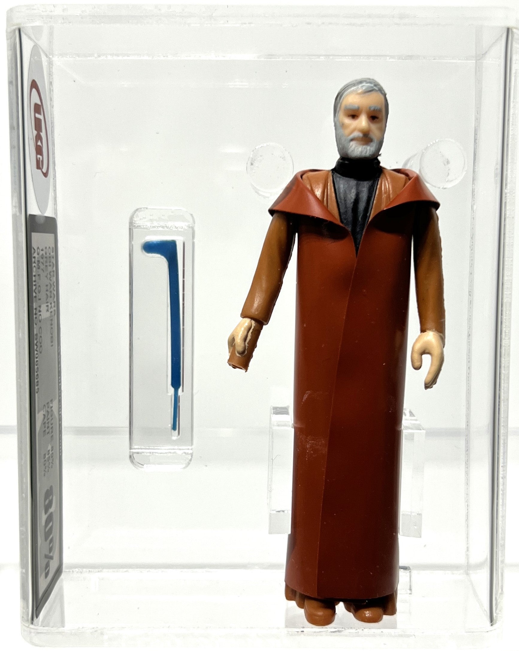 Star Wars Obi Wan Kenobi Grey Hair 1977 G.M.F.G.I. No Coo UKG 80 *SW065685*