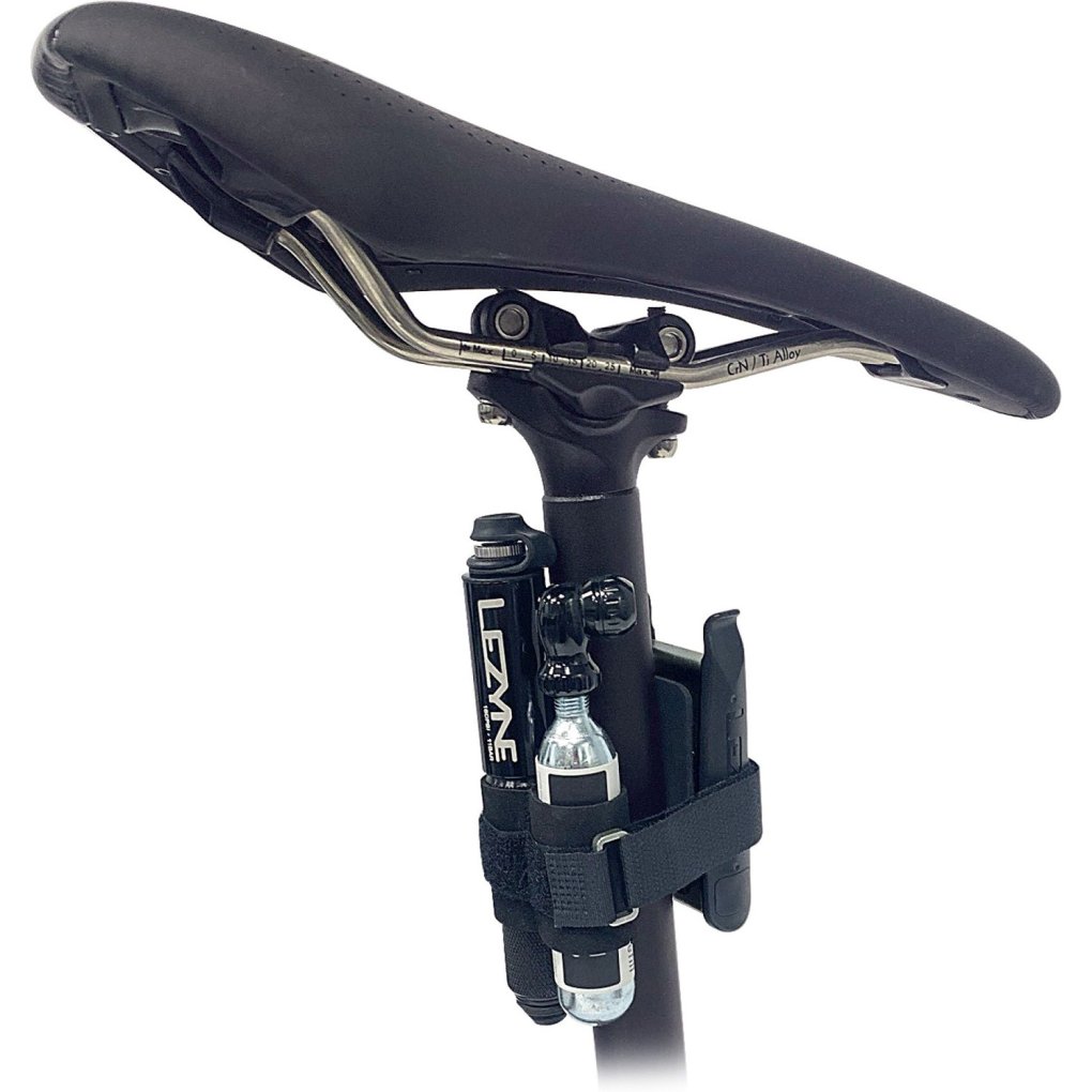 Lezyne CNC Pocket Drive - Small Pump incl. Lever Kit & CO2 Cartridge - black