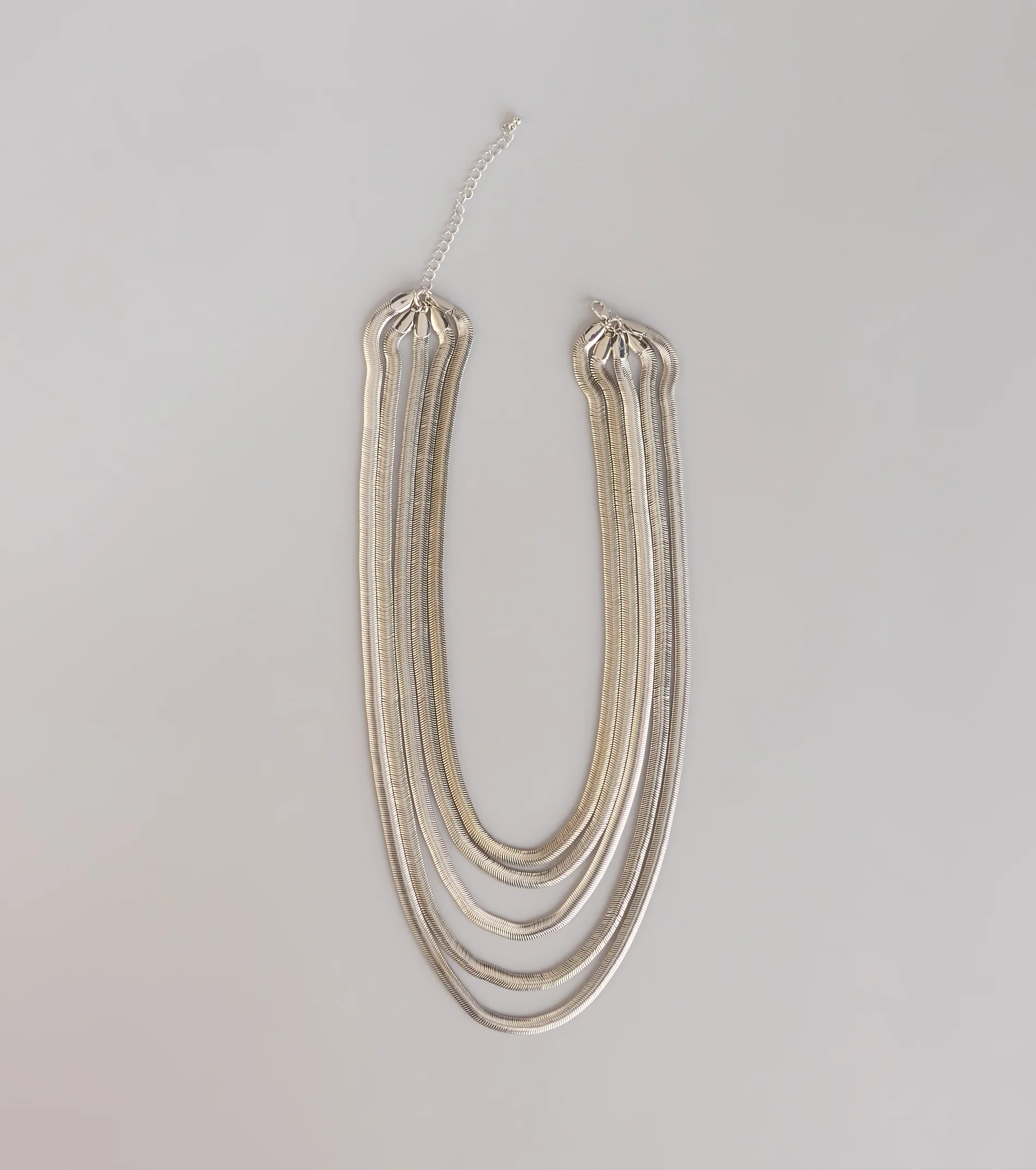 More Attitude Layered Snake Chain Necklace