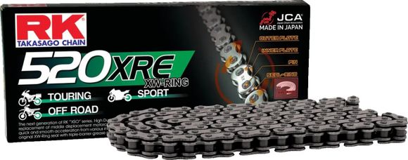 Chaîne Rk Série XRE 118 maillons 520 UniverselRef : RK00102A / 12231972