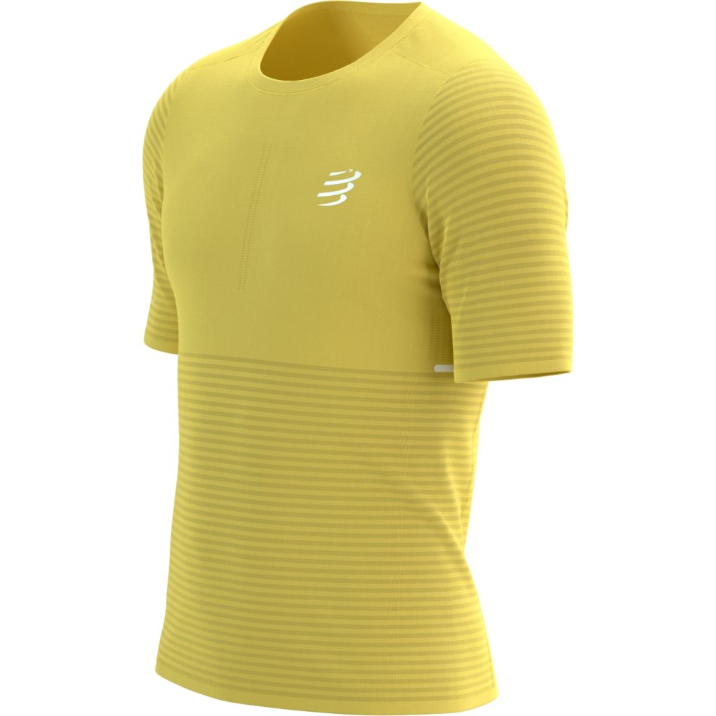 Compressport Pro Racing T-Shirt Men - lemon