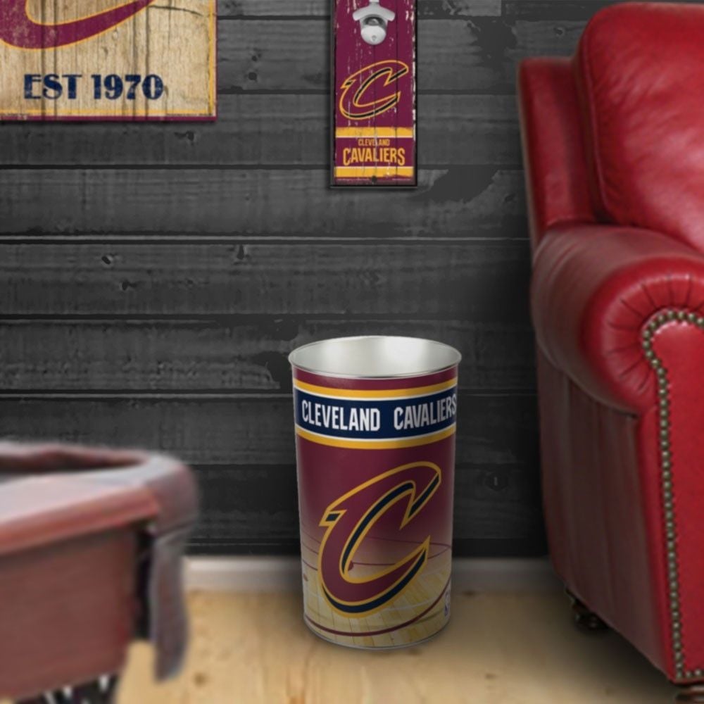 Boston Celtics NBA Metal Wastebasket