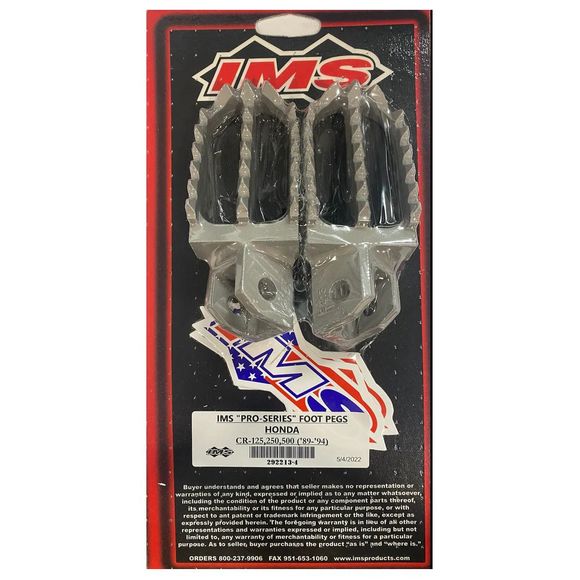 IMS PRO SERIES FootpegsRef: IMS0007 / 292213-4