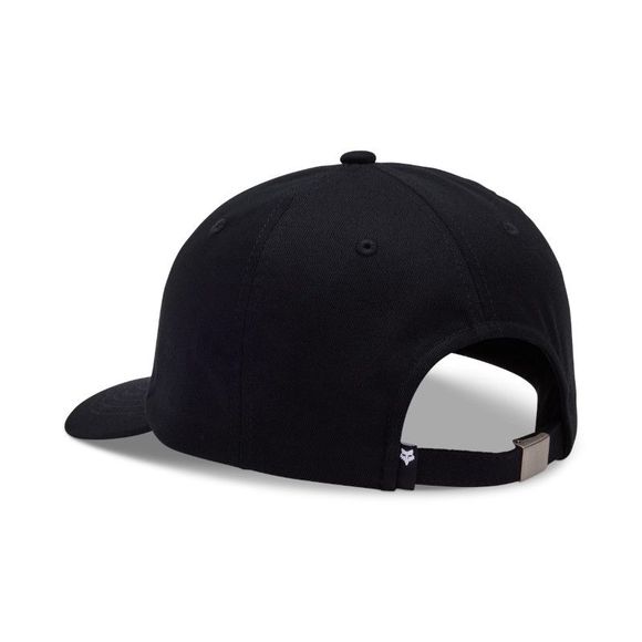Fox WORDMARK ADJUSTABLE Cap - Black / WhiteRef: fx4803 / 31637-018-os