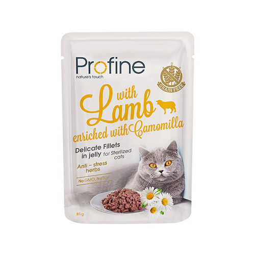 Profine Sterilised Fillets In Jelly - Lamb - 24 x 85 g