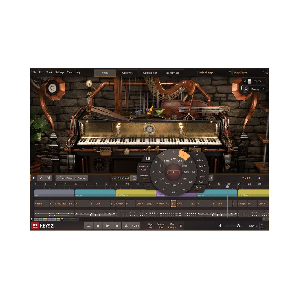Toontrack EKX Hybrid Harp – Thomann Ireland