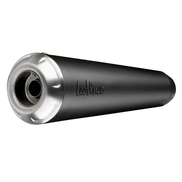 Leo Vince CLASSIC RACER INOX black edition silencer - GreyRef: LV1140 / 15006B