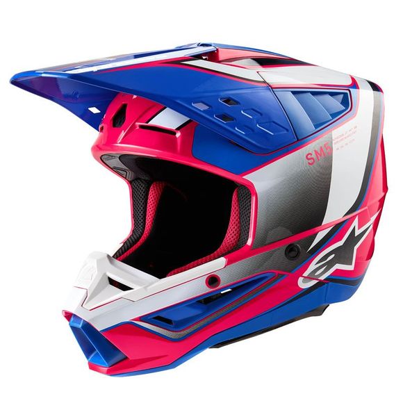 Alpinestars SUPERTECH S-M5 cross Helmet - SAIL 2023 - White / PinkRef: AP3242