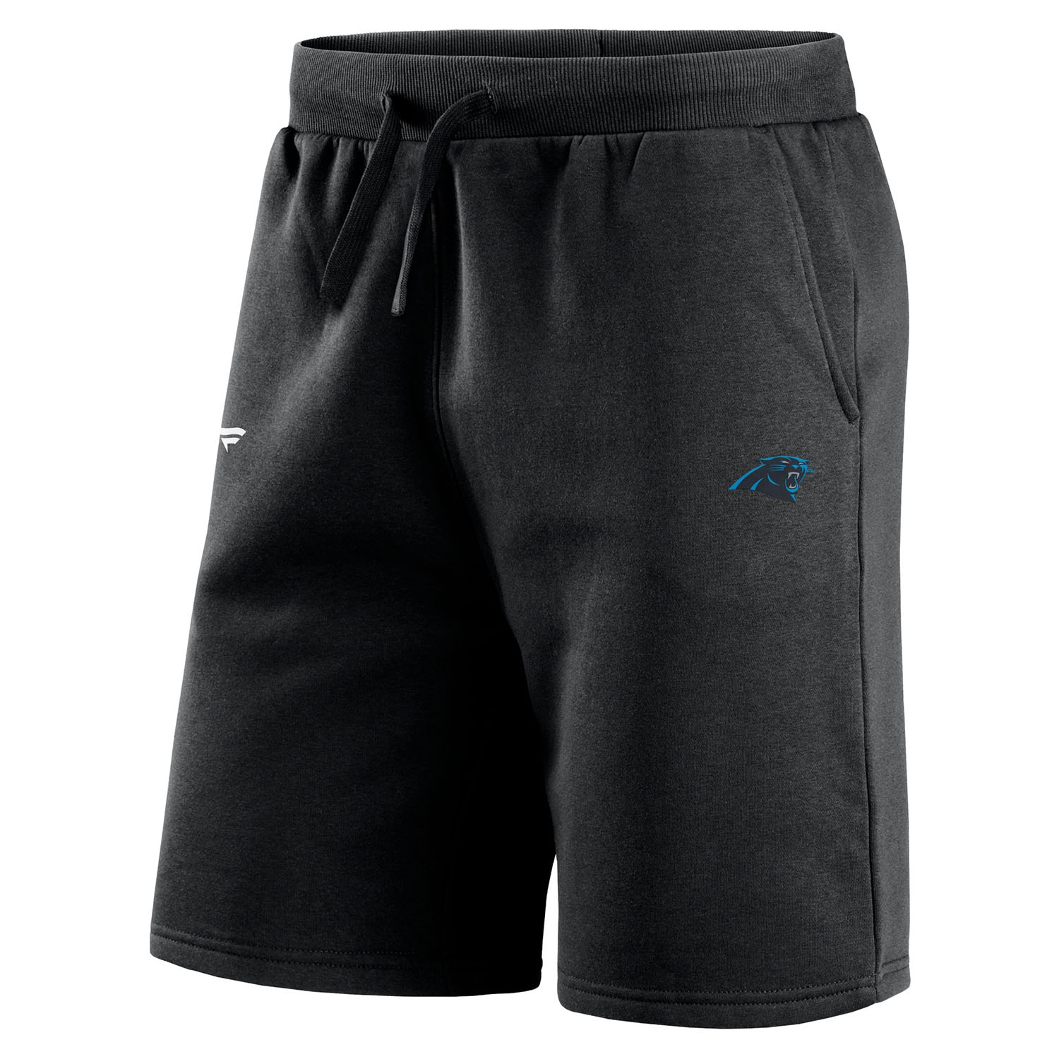 Carolina Panthers Primary Logo NFL Sweat Shorts Black