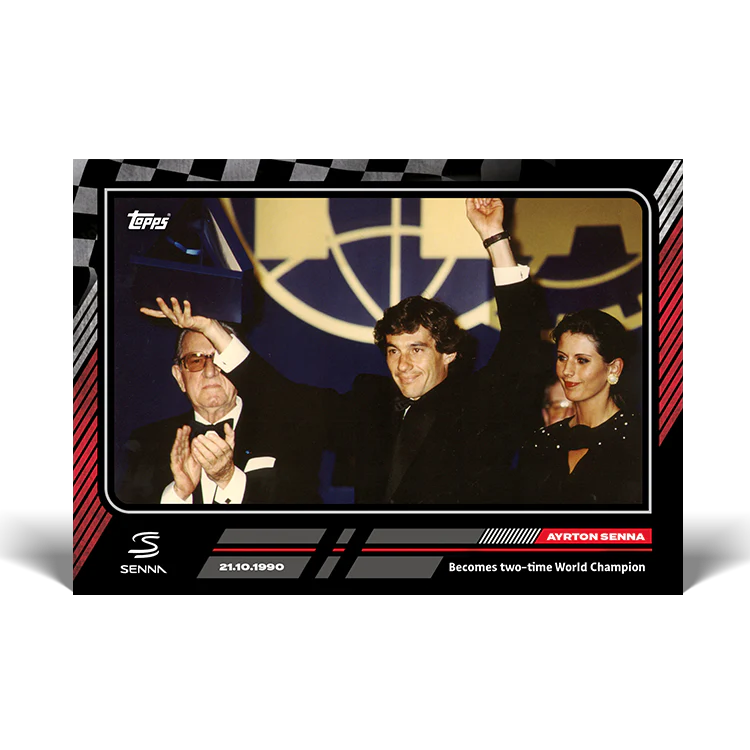 Topps UK - The Story of Senna - Card #31