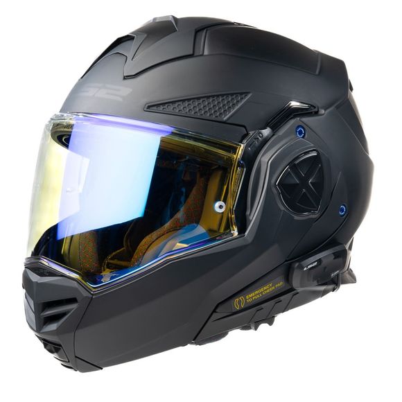 Casque modulable LS2 FF901 ADVANT X DARK LIMITED EDITION AVEC INTERCOM - NoirRef : LS1248