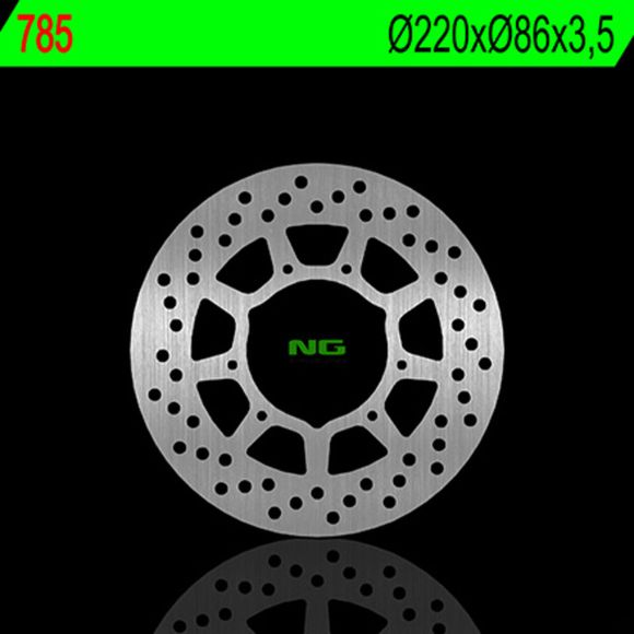 NG Round Fixed Brake DiscRef: NGD00206A / 1024211