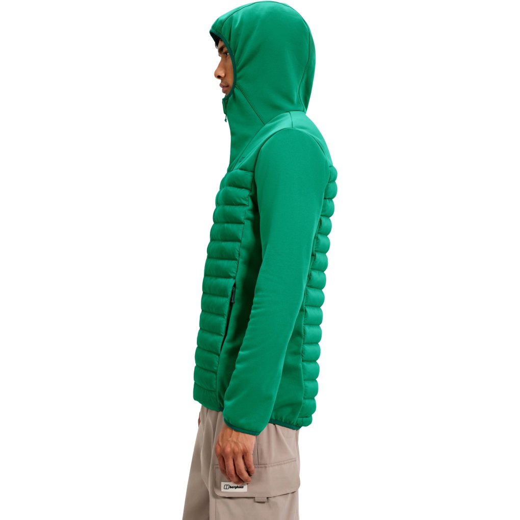 Berghaus Vaskye Hooded Hybrid Jacket Men - Meadow Green