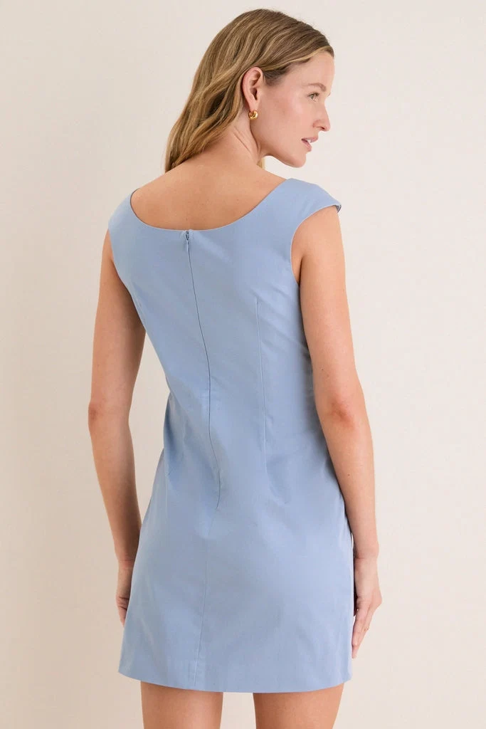 Maison Blue Cotton Romy Mini Dress
