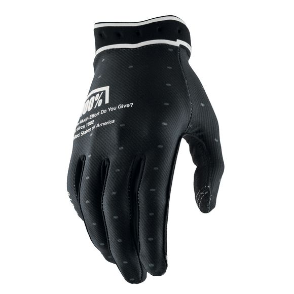 Gants cross 100% RIDEFIT 2026 - NoirRef : CE1582