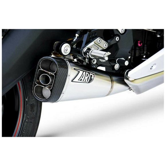 Complete Zard low stainless steel line - black carbon tipRef: Zad00701A / Ztp033S00Scr-B