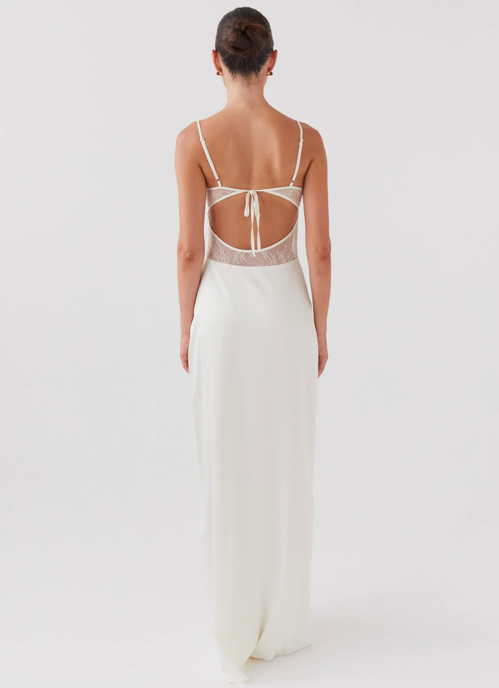 Palais Royale Lace Maxi Dress - Antique