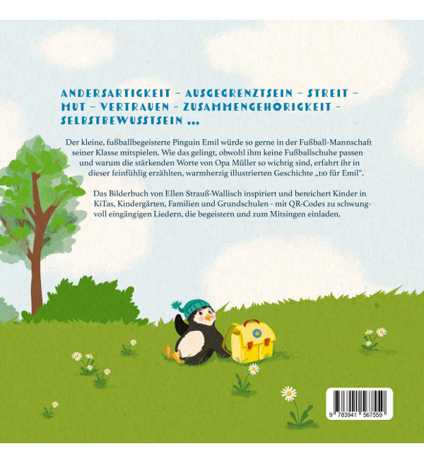 1:0 für Emil - So ein fussballverrückter Pinguin