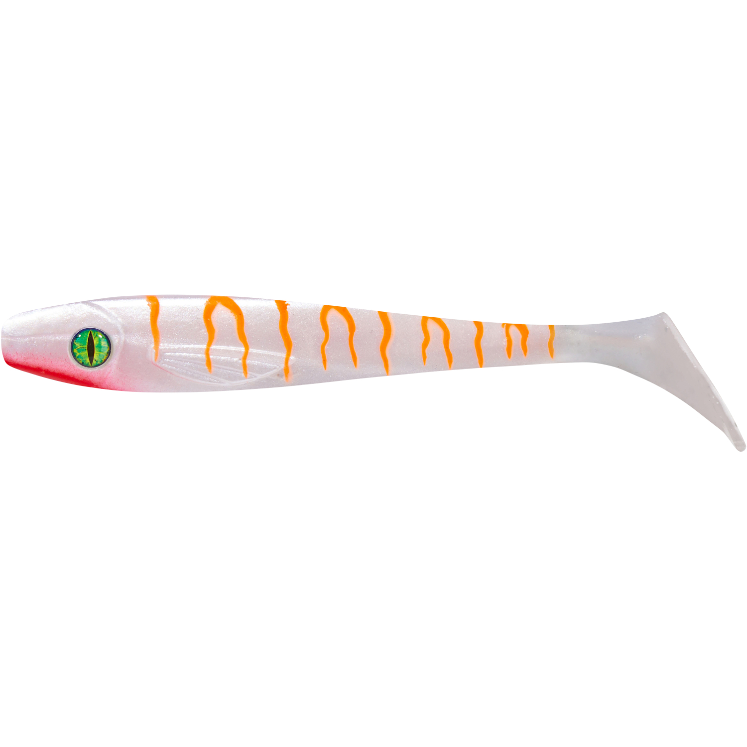 Shirasu Softlure Pike Collector Shad (Albino)