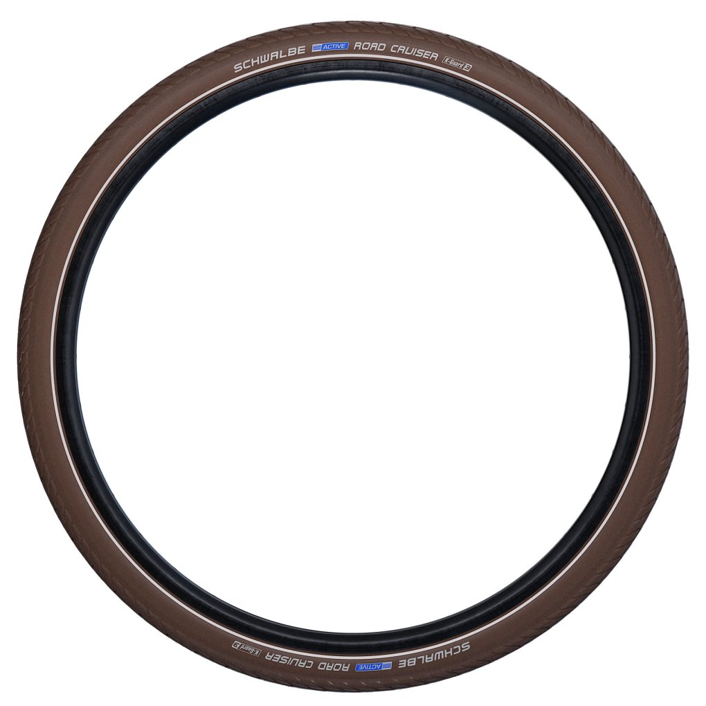 Schwalbe Road Cruiser Wire Bead Tire - Active | SBC | K-Guard - 28x1.60