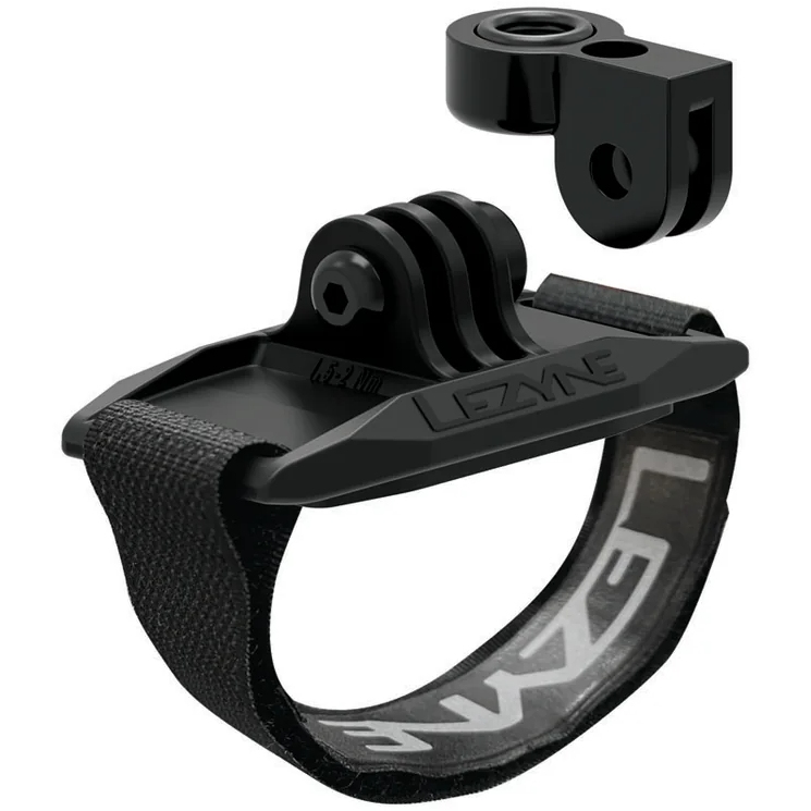 Lezyne LED / GoPro Helmet Mount - black