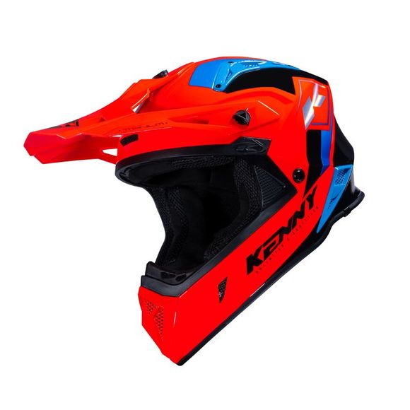 Kenny TITANIUM GRAPHIC 2024 cross Helmet - RedRef: ke1724-c48733