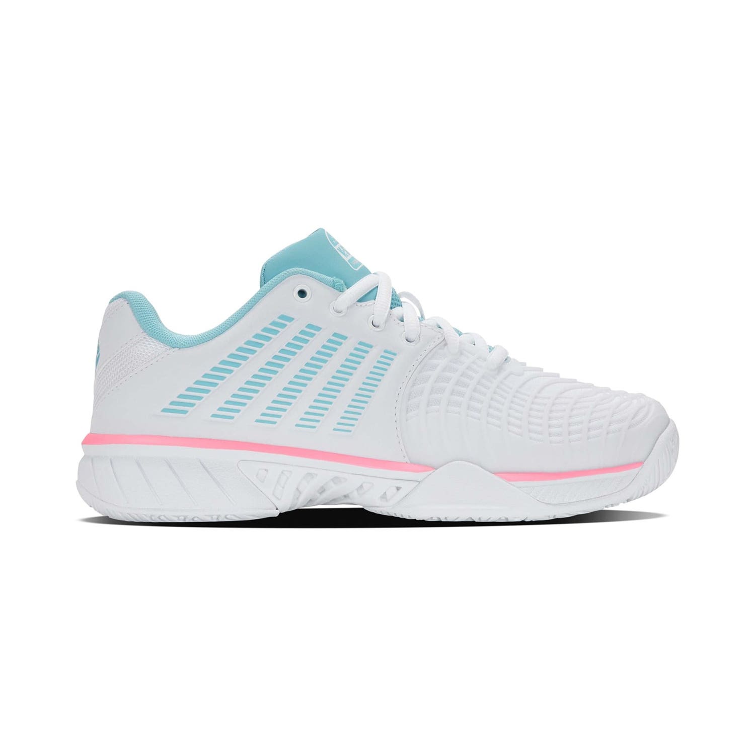 KSWISS EXPRESS LIGHT 3 PADEL WHITE/BLUE/PINK WOMEN 98900-146-M