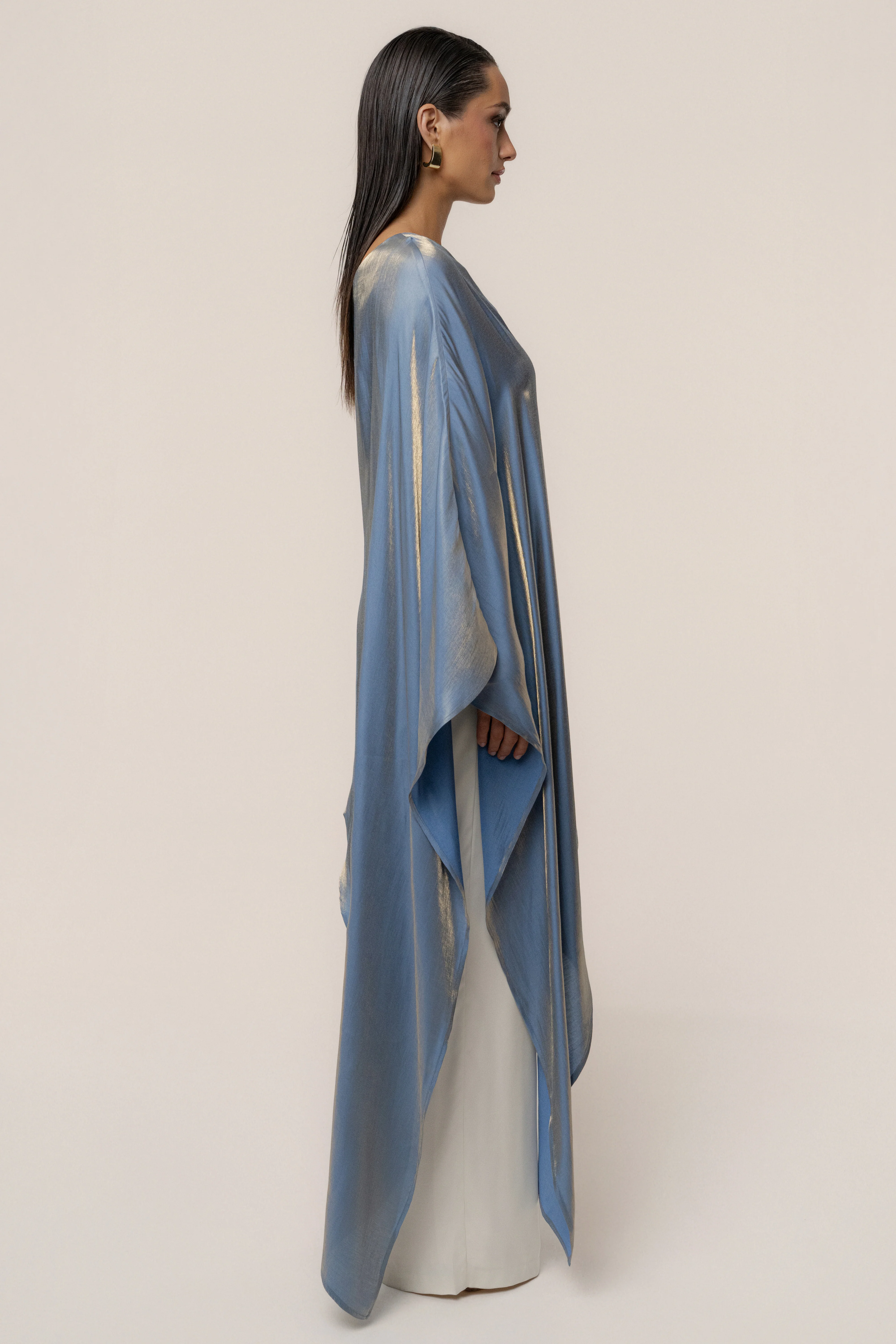 Blue Cher Iridescent Top