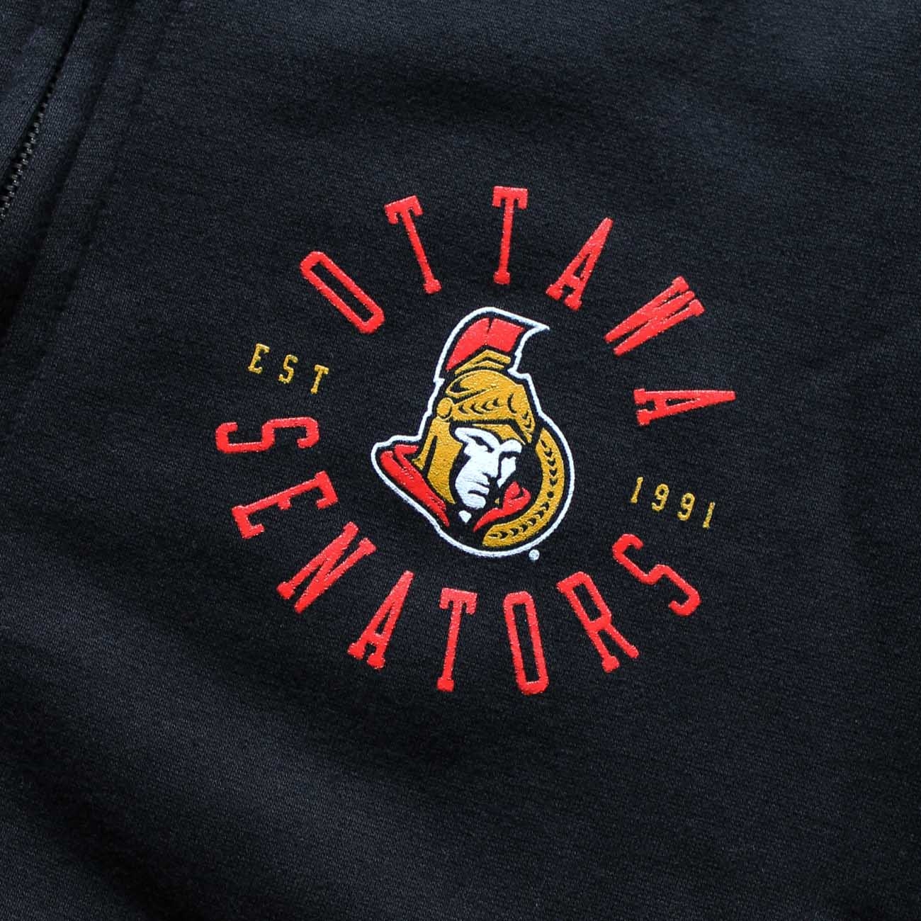 Ottawa Senators Line Full-Zip NHL Hoodie