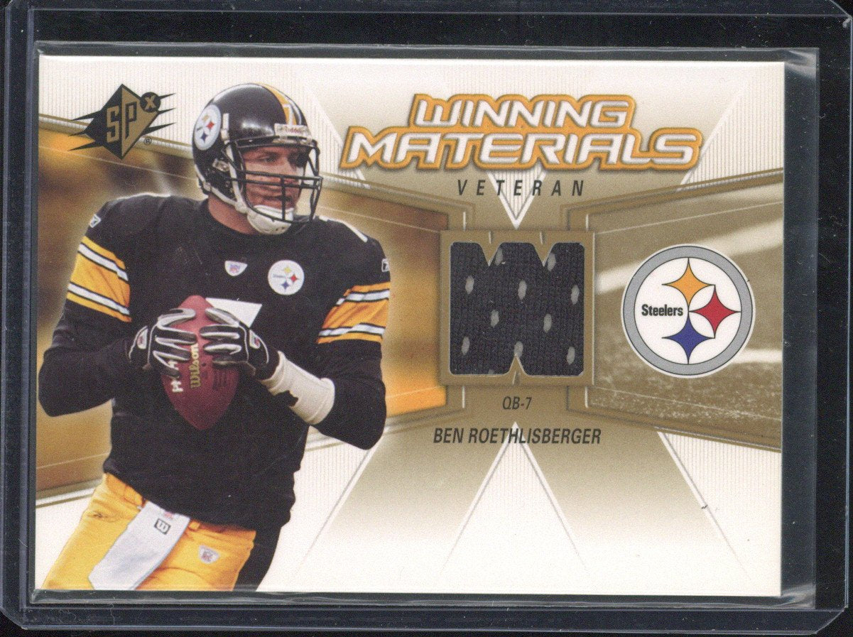 2006 Upper Deck SPX Ben Roethlisberger Relic