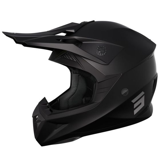 Casque cross Shot PULSE - SOLID 2024 - NoirRef : SO2456