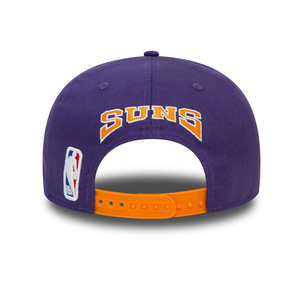 Phoenix Suns Rear Logo New Era 9FIFTY Snapback NBA Cap Purple
