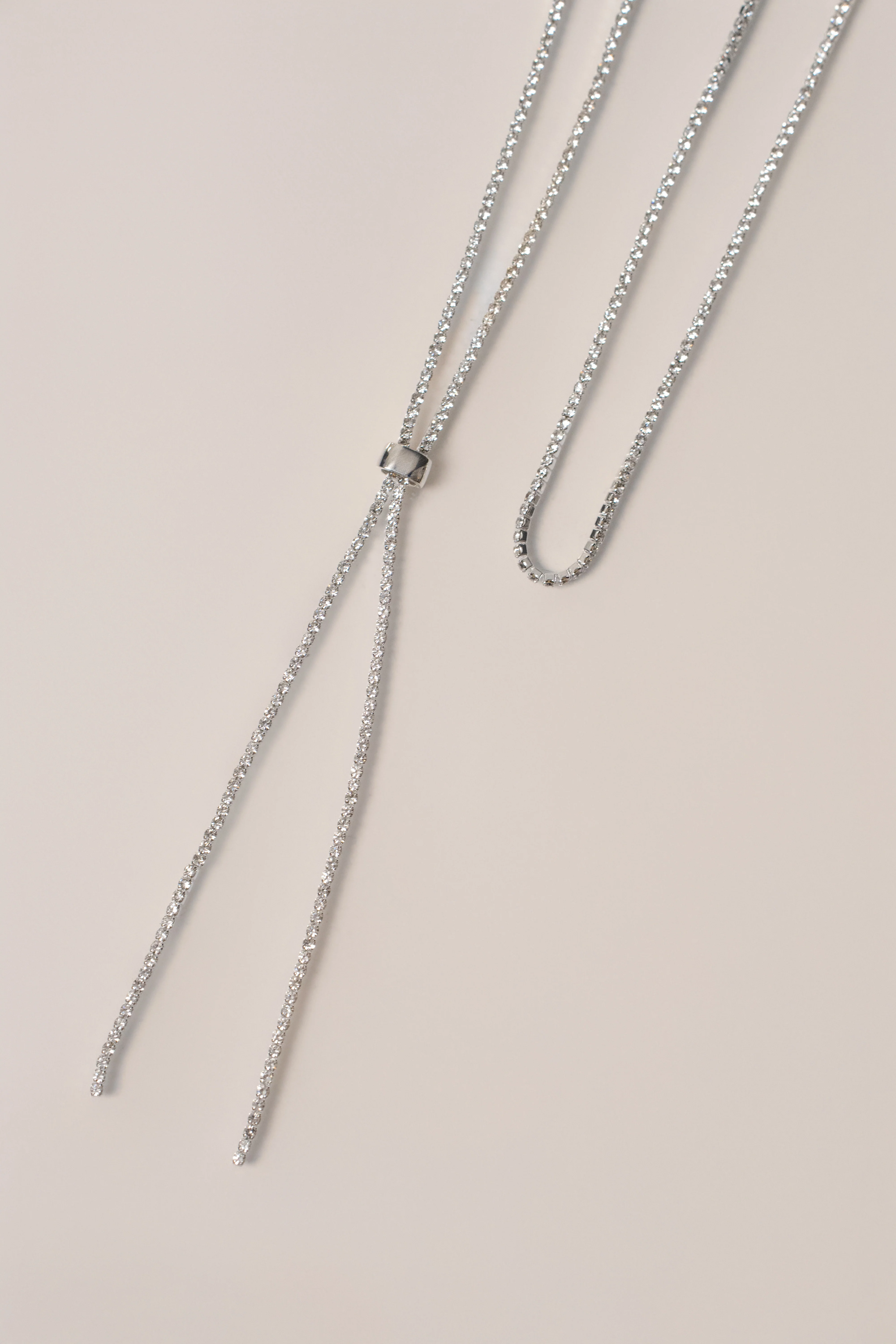 Silver  Arie Layered Necklace