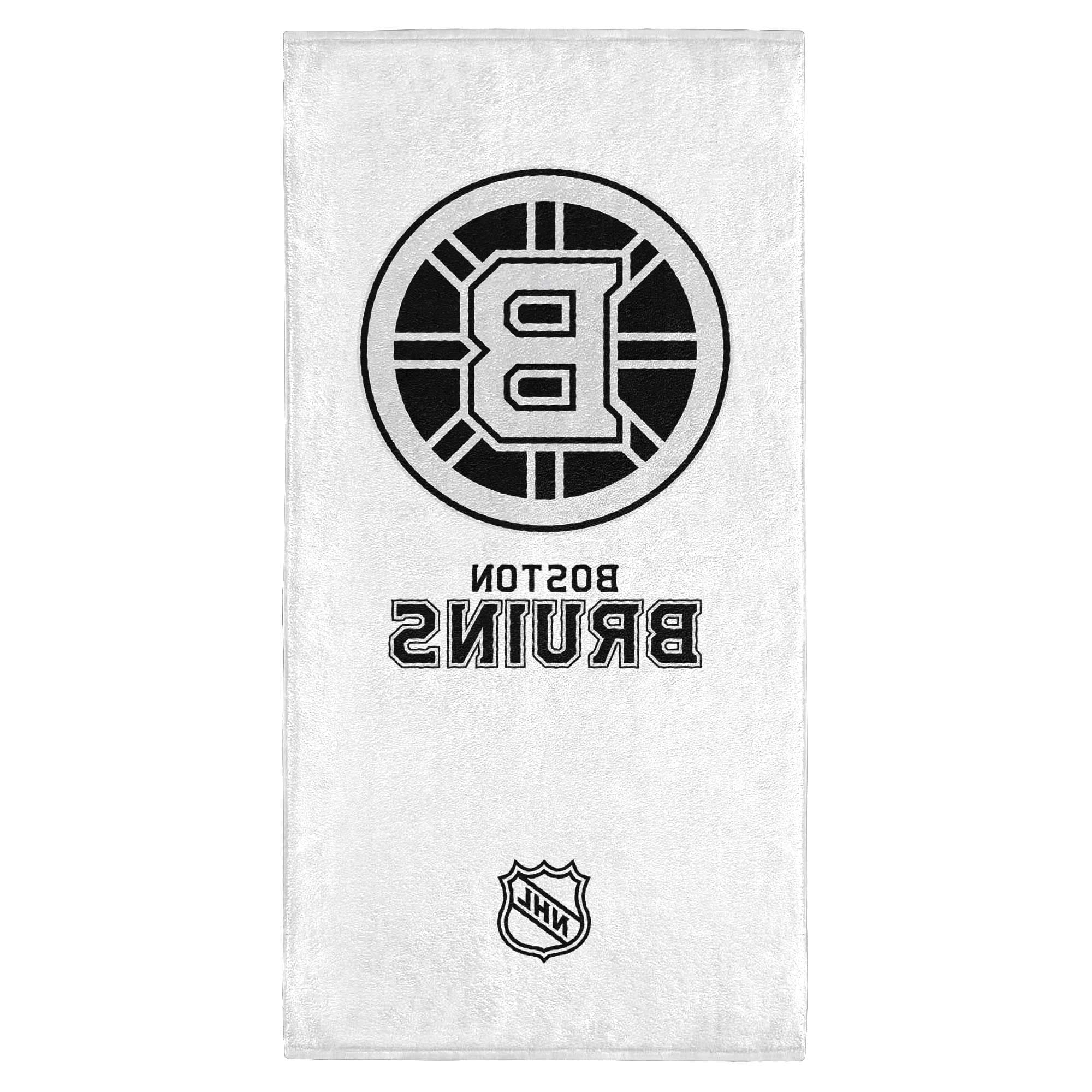 Boston Bruins NHL Classic Bath Towel Black