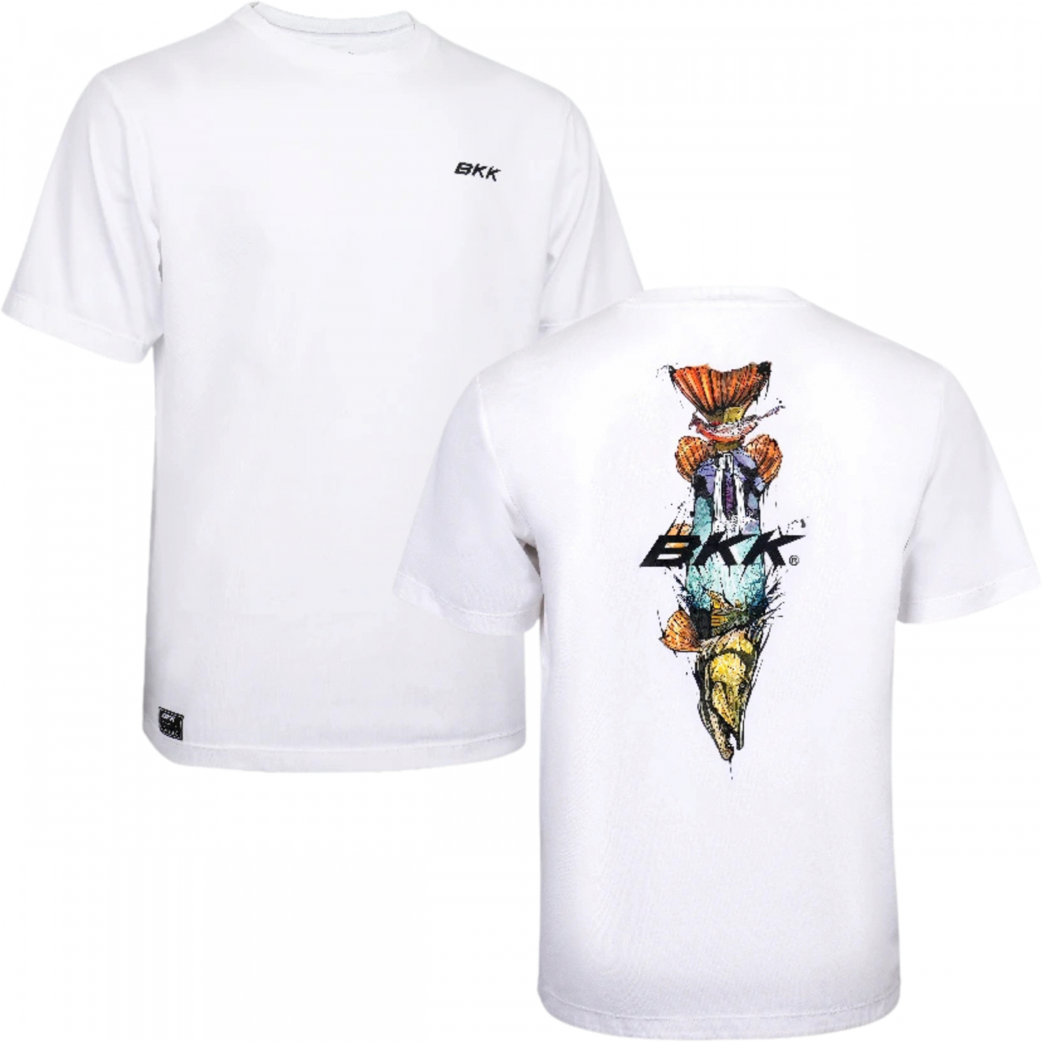 BKK Short Sleeve Casual Shirt, Brand Values Pike (White)