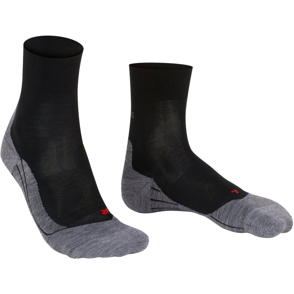 Falke RU4 Endurance Wool Running Socks Women - black-mix 3010