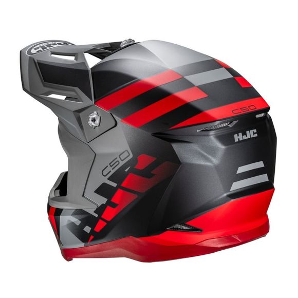 Casque cross HJC C50 - MIRAGE 2026 - Noir / RougeRef : HJ1365