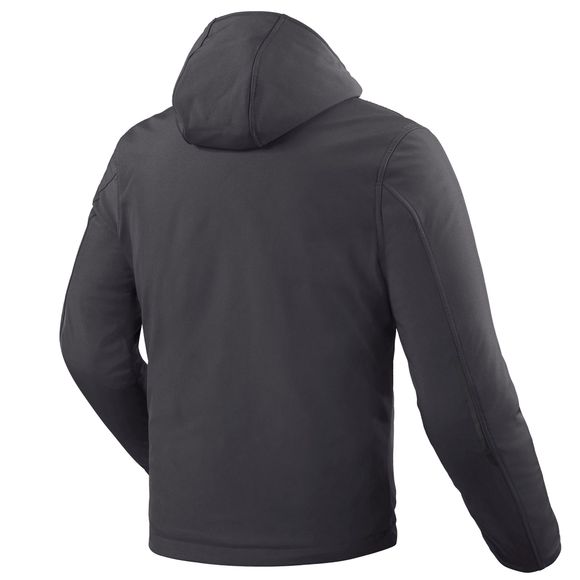 Motorcycle jacket Rev it Traffic H2O - Gray / BlackRef: Ri1155-C280