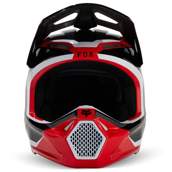 Fox V1 cross Helmet - NITRO 2024 - Red / WhiteRef: FX4083-C55725