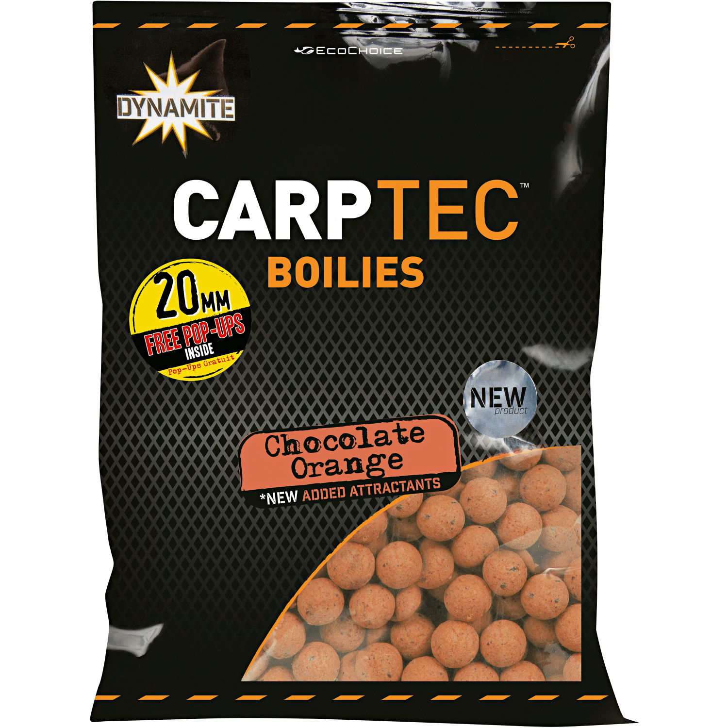 Dynamite Boilies Carp-Tec (chocolate\/orange)