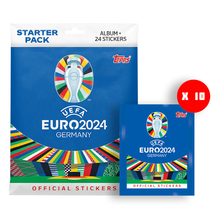 Official Euro 2024 Sticker Collection - Starter Bundle