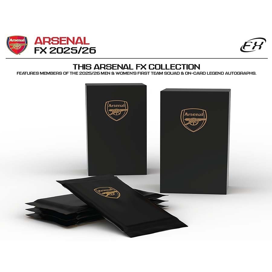 2025/26 Futera Arsenal London FX Collection Hobby Box