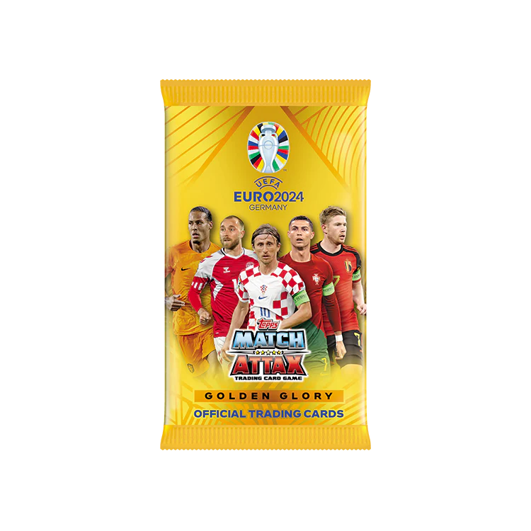 Official EURO 2024 Match Attax - Golden Glory Packet - Online exclusive!