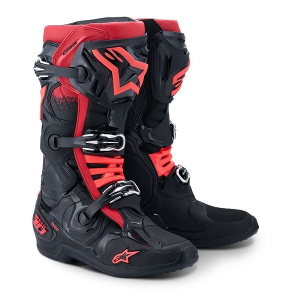 Bottes cross Alpinestars TECH 10 2025 - Noir / RougeRef : AP3936