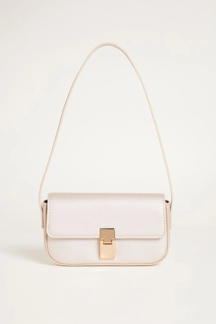 Coated fabric bag - SILVER