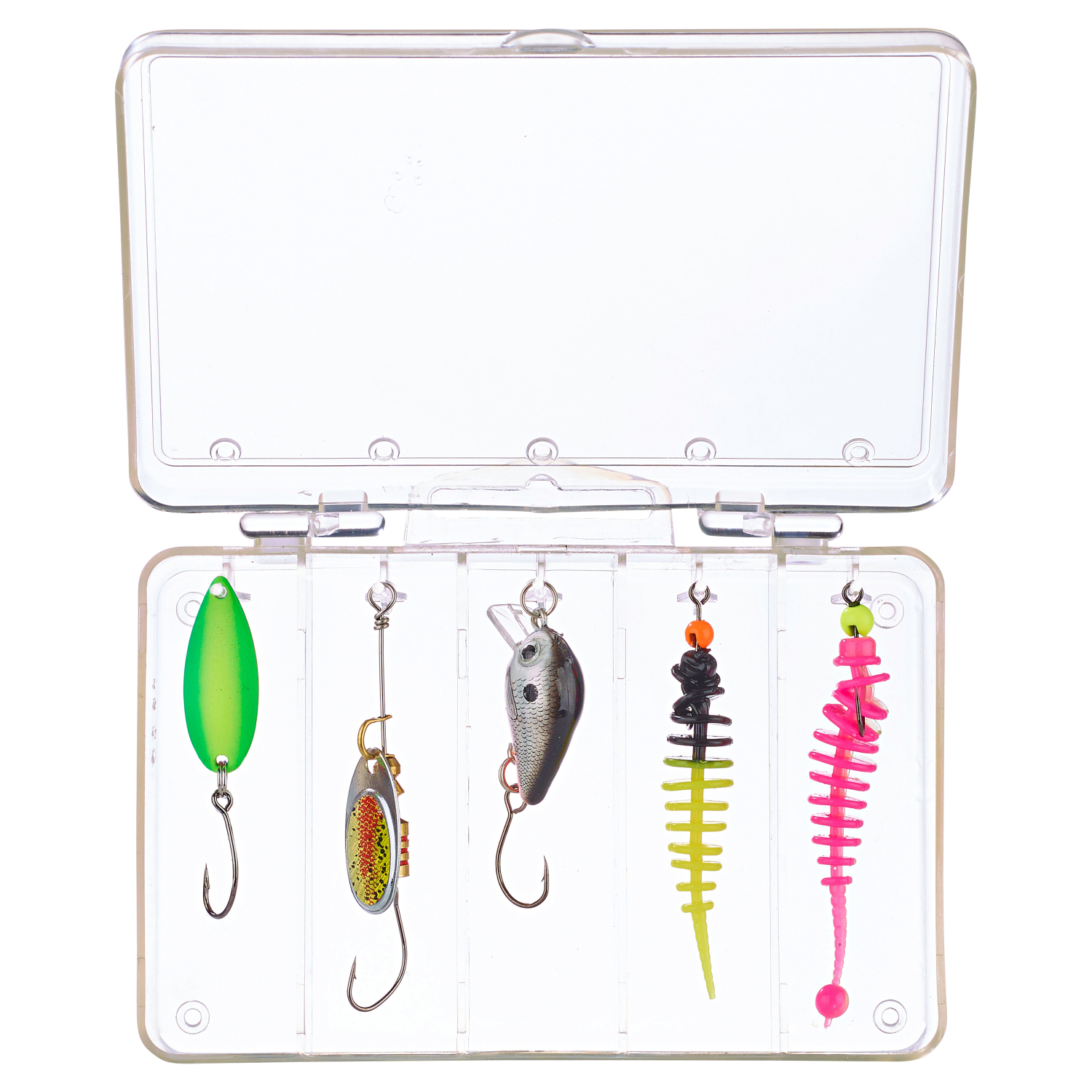 Trout Attack Artificial Lure Sets (Sunny Sky\/Turbid Water)