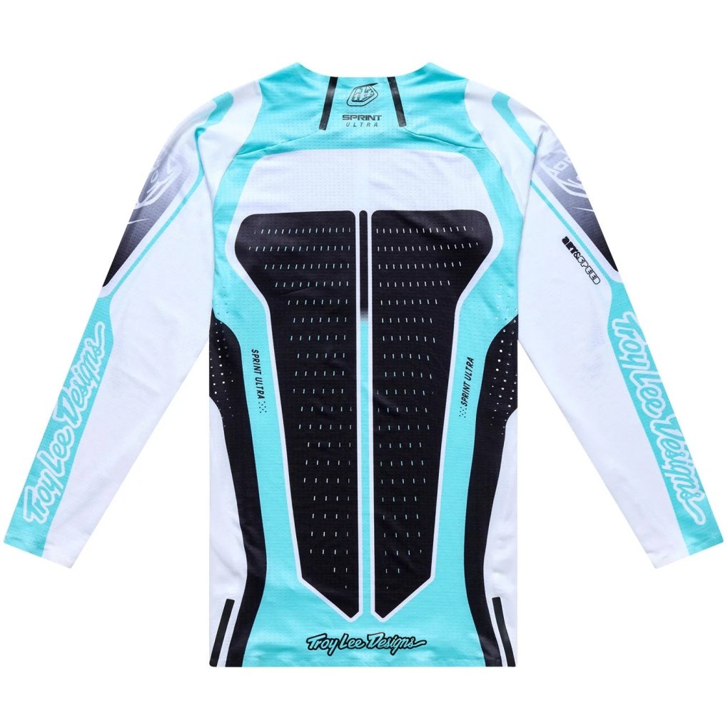 Troy Lee Designs Sprint Ultra Long Sleeve Jersey Men - Proton White