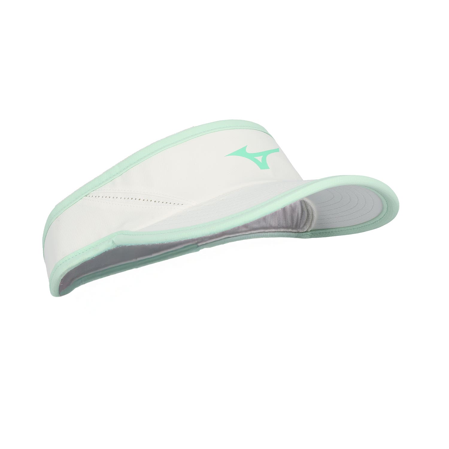 VISOR CAP MIZUNO DRYLITE VISOR WHITE/TURQUOISE UNISEX