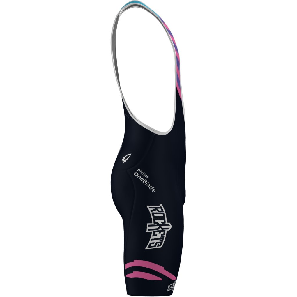 Santini Team Rockets Bib Shorts Men RE1375FB26UR - blu nautica NT